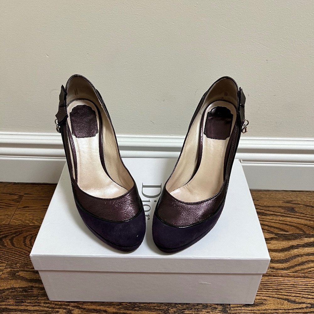 Dior Deco Dark Purple Pump